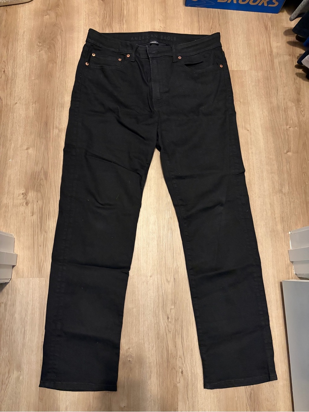 American Eagle Outfitters Men’s Black Straight Jeans